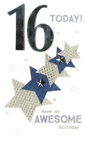 Picture of 16 TODAY BIRTHDAY CARD
